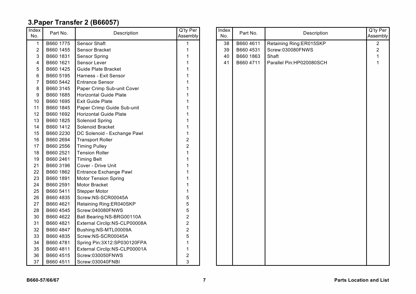 RICOH Options B660 Z-FOLDING-UNIT-ZF4000 Parts Catalog PDF download-4